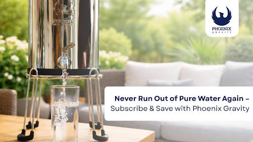 Never Run Out of Pure Water Again – Subscribe & Save with Phoenix Gravity