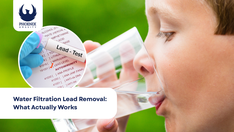 Water Filtration Lead Removal: What Actually Works (And What Doesn't)