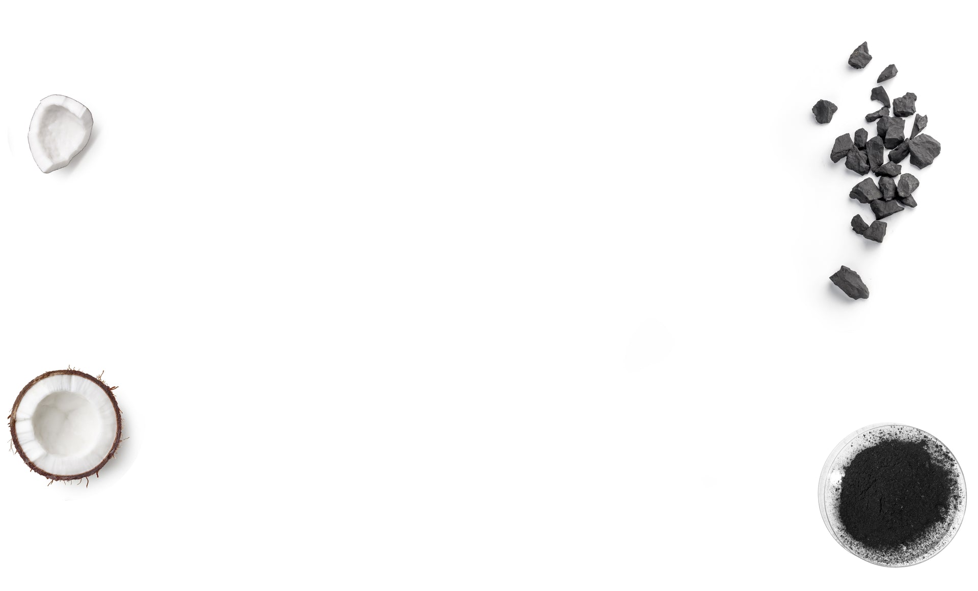 Clean white background with Phoenix Gravity Water Filter theme