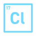 Icon showing chlorine removal capability of Phoenix water filters