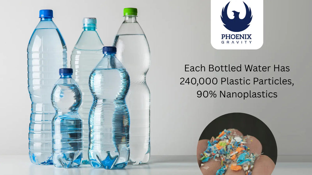 Each Bottled Water Contains an Average of 240,000 Plastic 