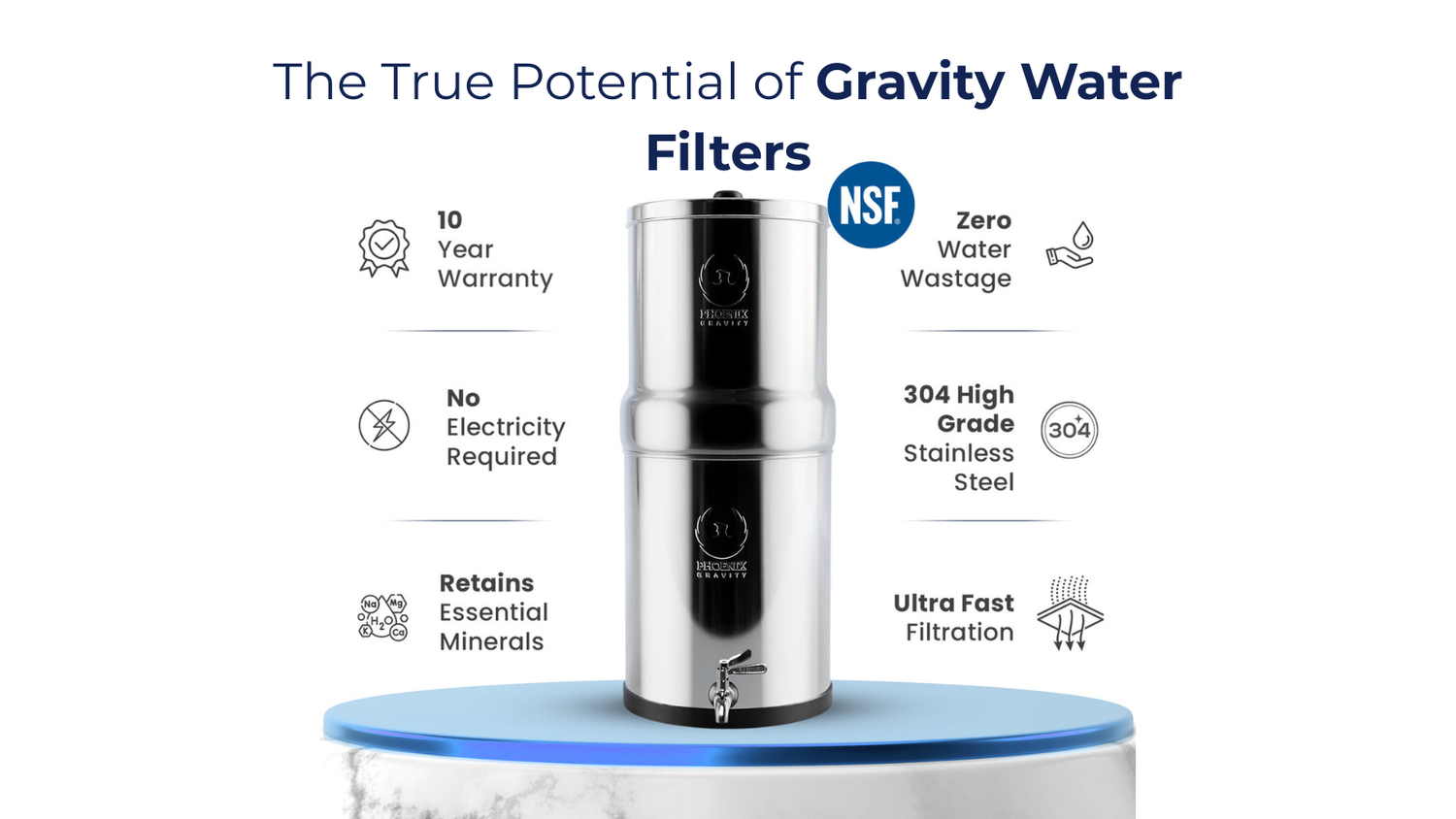 The True Potential of Gravity Water Filters