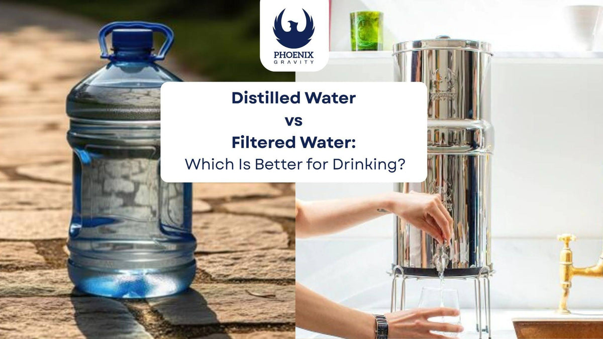 Distilled Water vs Filtered Water: Which Is Better for Drinking?