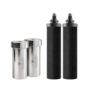 2 Carbon Filters + POSTreat Fluoride and Arsenic Reduction Filter Elements
