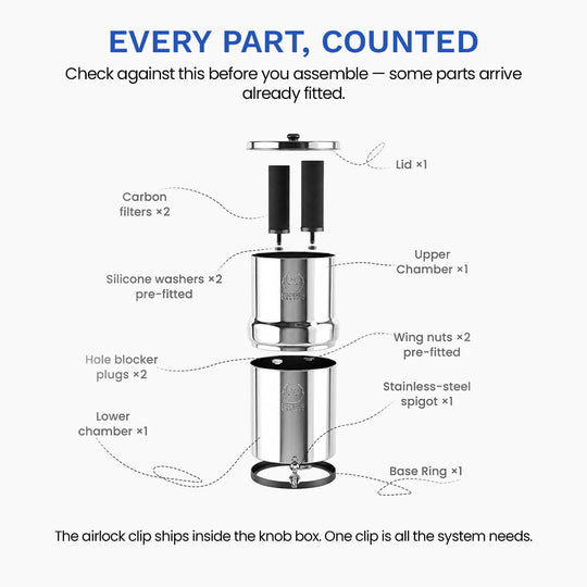 Phoenix Gravity Water Filter System