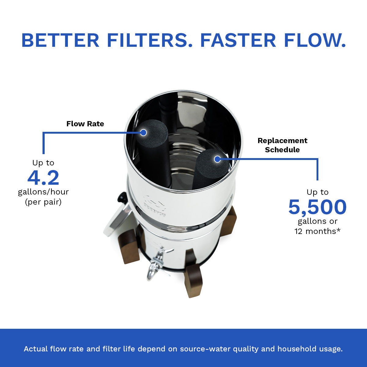 Phoenix Gravity Water Filter System