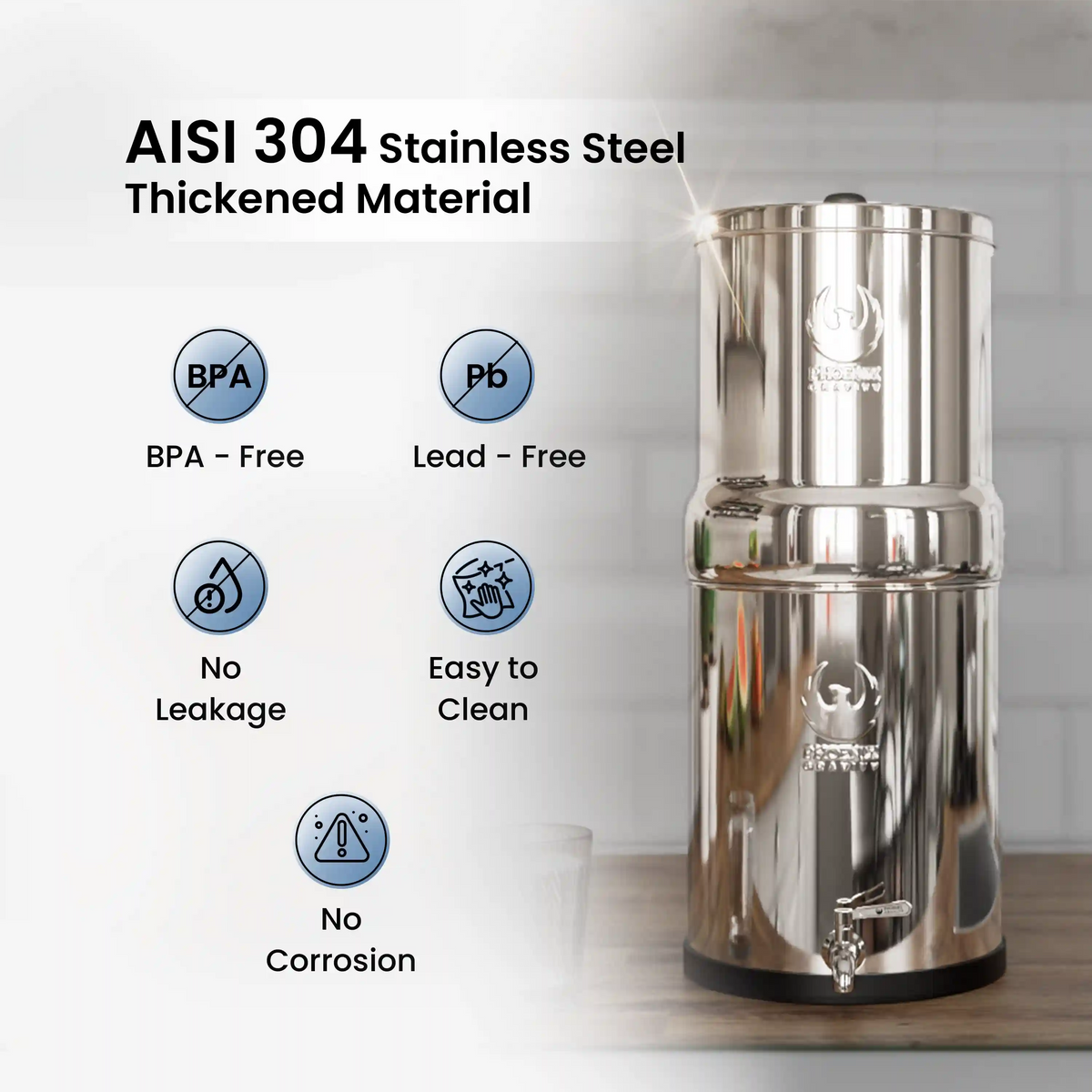 Phoenix Gravity Water Filter System